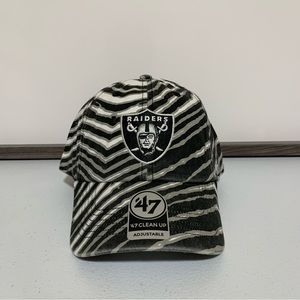‘47 Las Vegas Raiders Zubaz Cap-NWT